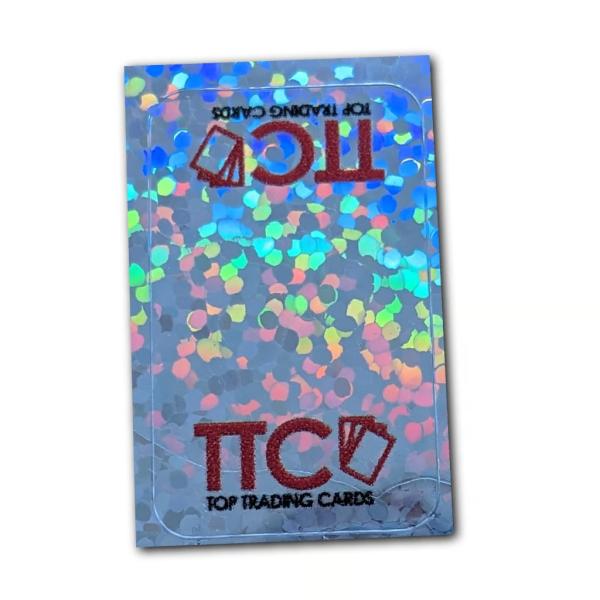 TTC Silber Glitzer Magnet Holder Aufkleber Sticker